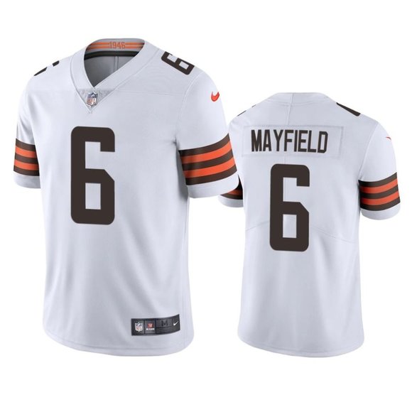white baker mayfield jersey